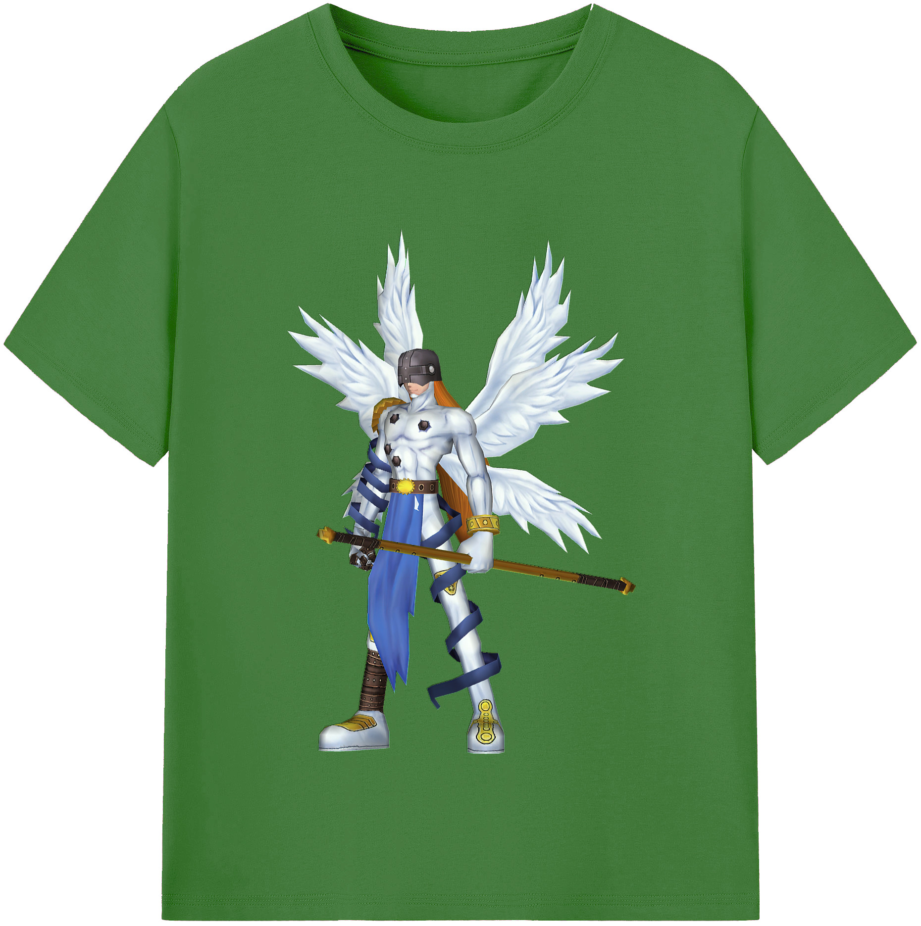 （画像用） Digimon デジタルモンスター/デジモン レディースカジュアルプリントTシャツ（綿100％）